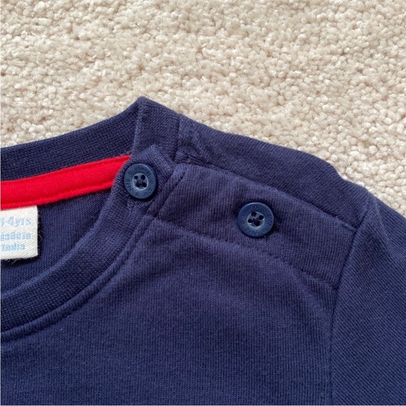 Navy Sailboat Kids Shirt - Picture 5 of 11